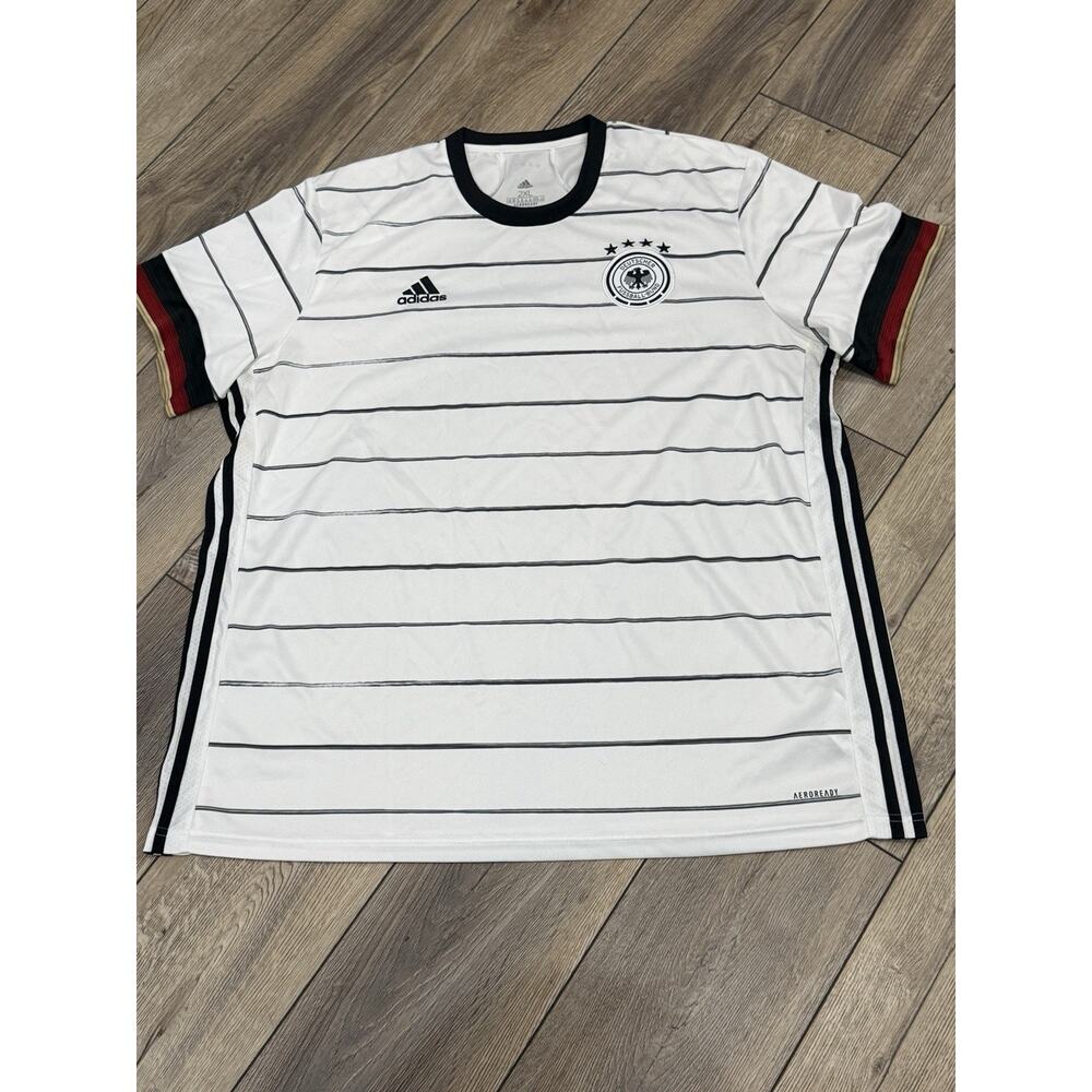 Germany Jersey Mens XXL White Euro 2020 Home Soccer Adidas